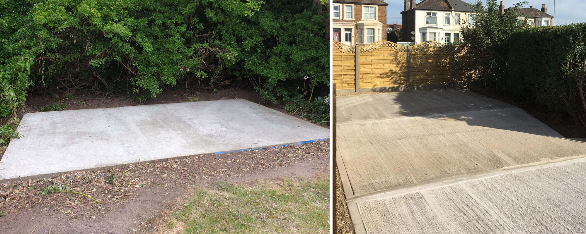 Concrete Base - Quality bases for your shed or extension